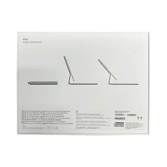 Apple Magic Keyboard for iPad Pro and Air - White - Picture 2 of 3